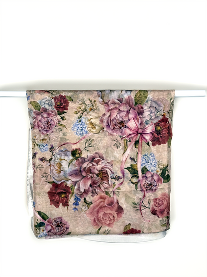 Pink Bow Knot - Tabby Silk