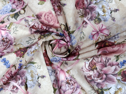 Pink Bow Knot - Tabby Silk