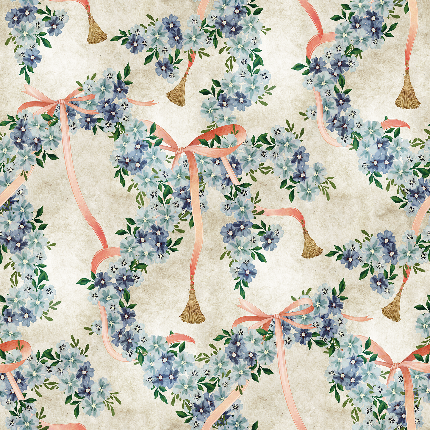 Vintage Texture Bow Knots